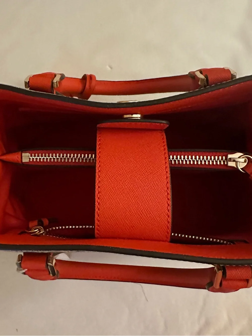 Brand new TORY BURCH special edition print leather satchel